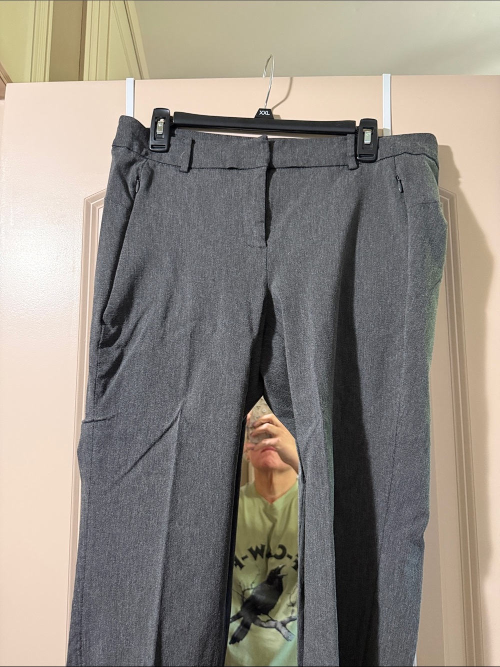 Lane Bryant Charcoal Gray Trousers
